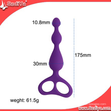 Slimfit Anal Probe Butt Plug, Conforto Curvado Iniciante Butt Plug, Plug Muito Butt Iridescente